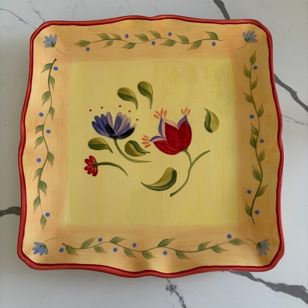 Pfaltzgraff Napoli Square Dinner Plate